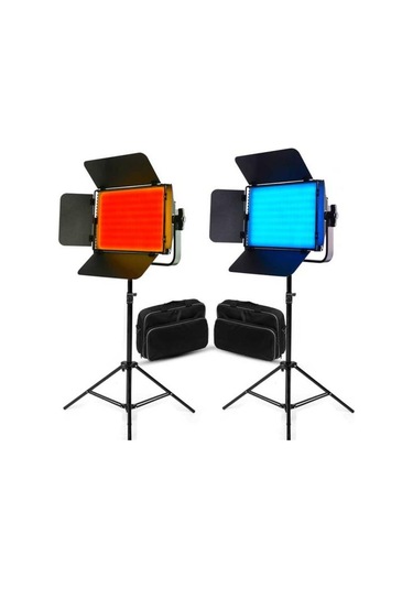 Gdx Cf-Led 600Rgb 2'li Sürekli Panel Led Işık Seti