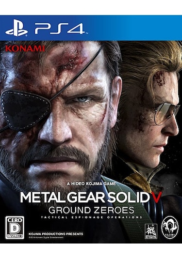 Metal Gear Solid V Ground Zeroes PS4 Oyun