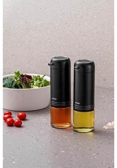 Emsan Moko Yağlık Sirkelik 2'li Set Siyah - 180 Ml Siyah