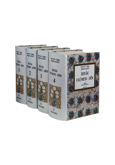 İhyau Ulumi'ddin Tercümesi-4 Kitap Takım-Yeni Dizgi - İmam Gazali - Bedir Yayınları