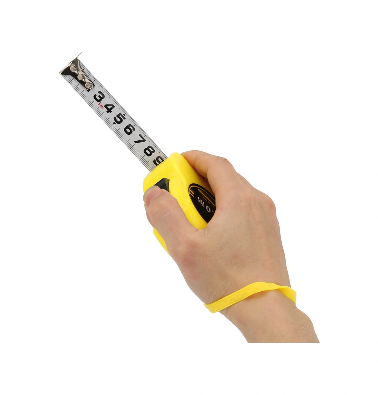 Tenfowee 5 Metre Çelik Şerit Metre Dayanıklı Malzeme, Net Ölçü Skalaları, Ergonomik Tutuş, Konstrüksiyon Ve Hizmet İçin 5 M