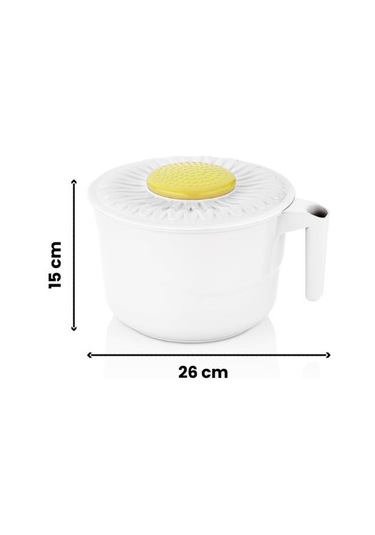 2'si 1 Arada Çok Amaçlı Papatya Mikser Kabı - Kase