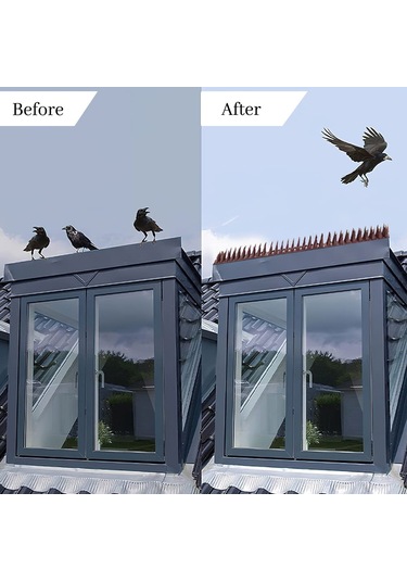 Jialan Kuş Sivri Plastik Güvercin Kovucu 10 Adet