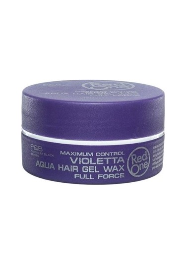 Red One Aqua Hair Gel Maximum Control Wax Mor 150 ML