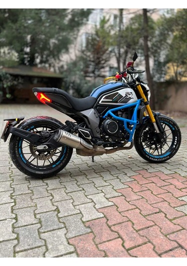 Cf Moto 700cl-x Ön Koruma Demiri Açık Mavi Uyumlu
