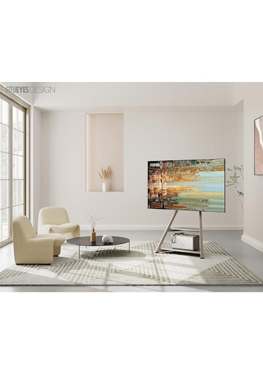 Fitueyes Tekerlekli Mobil Tv Sehpası, 32-65 Inç Tv Için, Ahşap Raflı Modern Tv Arabası, Eiffel Serisi Çok Renkli Fitueyes Tekerlekli Mobil Tv Sehpası, 32-65 Inç Tv Için, Ahşap Raflı Modern Tv Arabası, Eiffel Serisi Çok Renkli