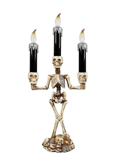 Cadılar Bayramı Kafatası Işığı, Yaratıcı Hayalet El Işığı, Kafatası Kafa Lambası İle Perili Ev Gümüş F2 Çok Renkli