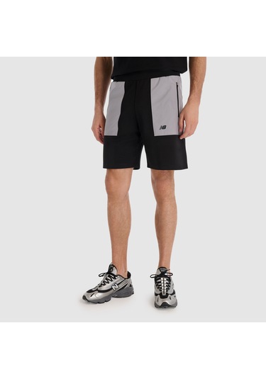 New Balance Erkek Siyah Şort Mns1516-bk Siyah