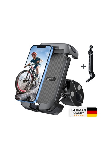 Woyax Holdy Motosiklet Telefon Tutucu Bisiklet Atv Scooter Bağlantılı Telefon Tutacağı Ayna ve Gidon Için