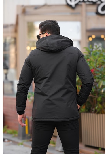 Içi Kürklü Torba Cepli Su Geçirmez Mont/Kaban Pldp 2960 001