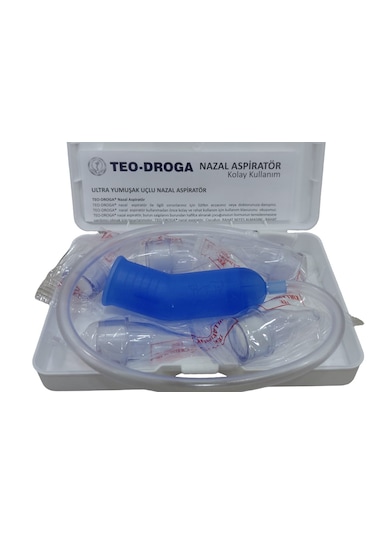 Teo-droga Nazal Aspiratör Seti -Ultra Yumuşak Uçlu 5 Yedek Uç