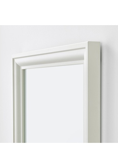 Duvar Aynası, Beyaz, 65x85 Cm Beyaz