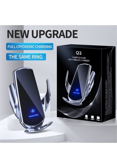 Dancemonkey 15w Manyetik Şarj Cihazı - Gümüş Otomatik Sensörlü Kablosuz Şarj GÜMÜŞ