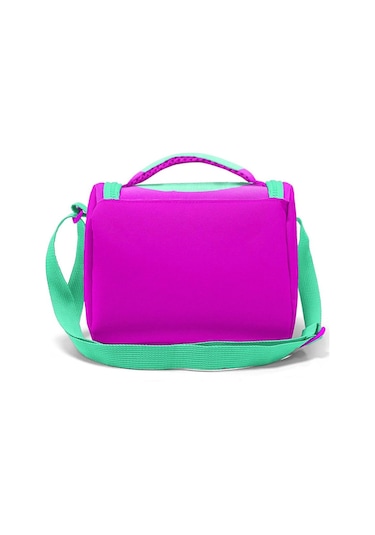 Coral High Kids Su Yeşili Pembe Kedi Desenli Thermo Beslenme Çantası11707
