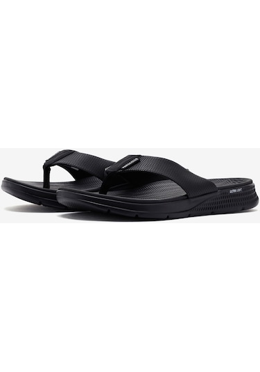 Skechers Skechers Go Consistent Sandal - Synthwave Erkek Siyah Parmak Arası Terlik 229035 Bbk Siyah