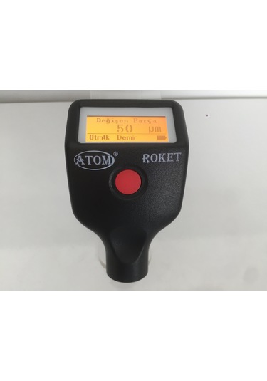 Atom Roket Türkçe Menü Sesli Yazılı Renkli Uyarı Boya Ölçer