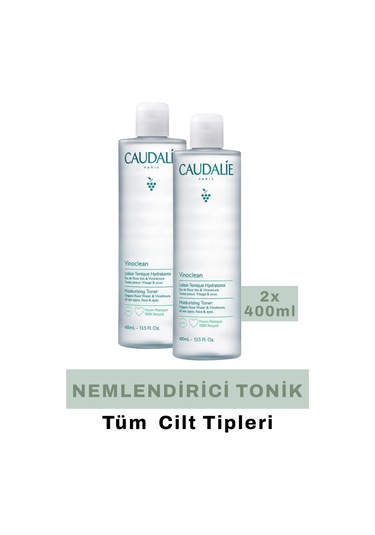 Caudalie Vinoclean Moisturizing Toner 400 Ml 2 Adet