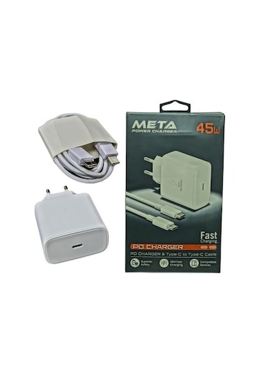 Meta Mps11bcc 45w Pd& Type-c To Type-c Kablo