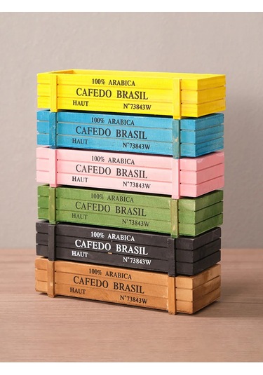 Denezo "ann" Ahşap Saksı, Sukulentler Ve Kaktüsler İçin 376269993