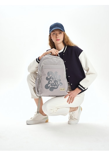 Pierre Cardin Sırt Çantası 07pcz1006 Gri