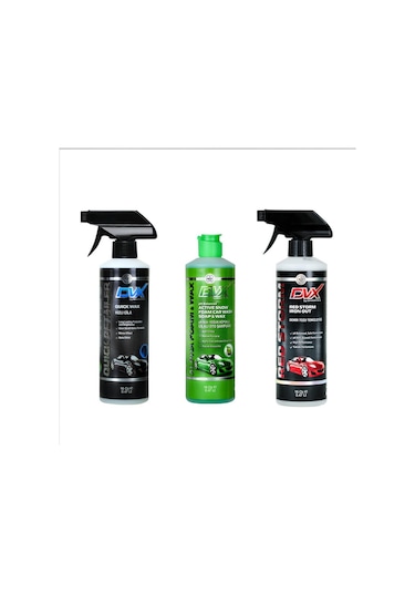 Divortex 3'lü Araç Dışı Temizlik Seti