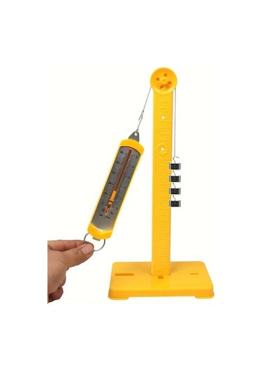 Willowhaven 1 Set Makara Takımı Fizik Deney Seti Mekanik Eğitim Ölçüm Aletleri Sarı Siyah