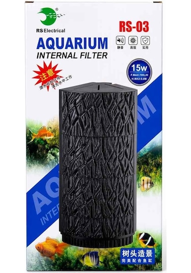 Rs Akvaryum Köşe İç Filtre 700 L/h 15 W-03