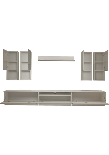 Decoraktiv Trendstyle 8da Mdf Tv Ünitesi Tv Sehpası Beyaz