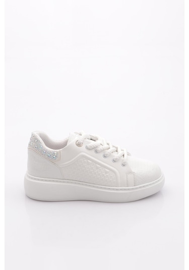 Dgn B3000 Kadin Sneakers Ayakkabi Beyaz