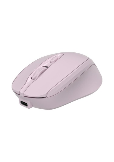 Classone Cbt16 Bluetooth + 2.4 Ghz Şarj Edilebilir Kablosuz Mouse - Pembe Cbt16