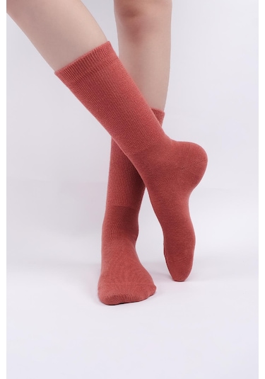 Mısırlı Kadın Gümüş Kiremit Soket Çorap M 78000 K Kiremit