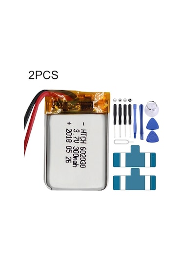 Cbtx 2 Adet 602030 300mah Li-polimer Pilin Değiştirilmesi