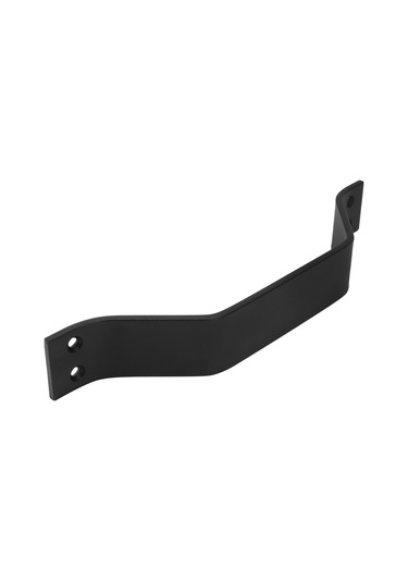 Yaozixa Karbon Çelik Ahşap Kapı Kolu, Rustik Siyah, Mat Paslanmaz, Kolay Kurulum, Garaj Ve Depo Kapıları İçin