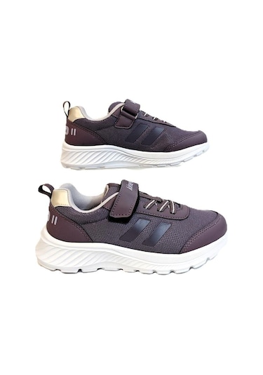 Kinetix Korper Fx Mor Cırtlı Hafif Kız Çocuk Spor Ayakkabı Mor