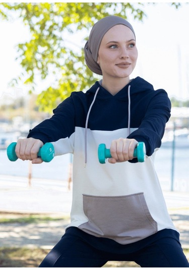 Mayovera Sweatshirt Spor Stil Çok Renkli