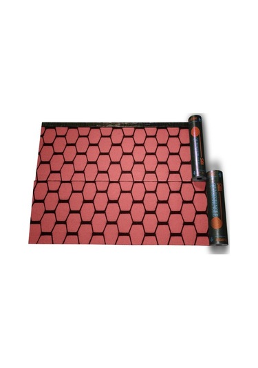 Quick Shingle - Petek Desenli Membran (Kırmızı)