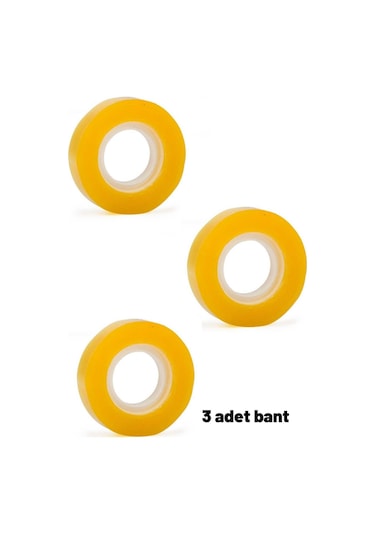 Para Bandı, Selo Bant 3 Adet, Yapıştırıcı Bant 3