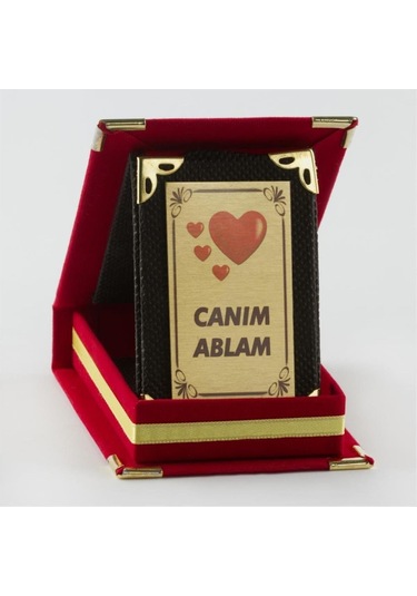 Canım Csmtex - 99 Ablam Plaketi-kırmızı Çok Renkli