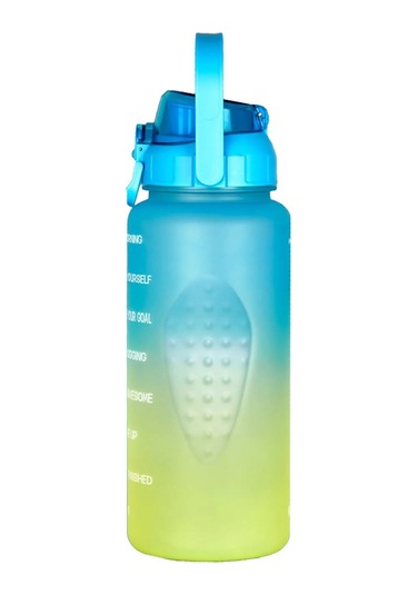 Walke Premium Bottle 2.2 Litre Motivasyonel Tritan Su Matarası Su Şişesi Suluk (BPA İÇERMEZ)
