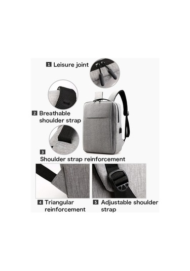 Reedark 14l Koyu Kırmızı Dizüstü Bilgisayar İş Sırt Çantası Profesyonel Diğer