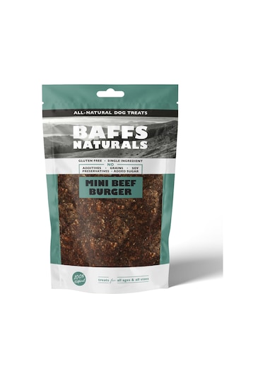 Baffs Naturals Dana Mini Burger Doğal Köpek Ödül Maması 100 G
