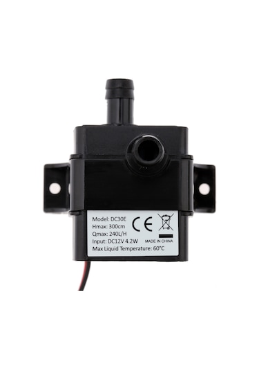 Ximistore9 12v Dc Mini Dalgıç Pompa, Akvaryum Ve Ev Kullanımı İçin Sessiz, 3 Metre Yüksekliğe Kadar Su Taşıma