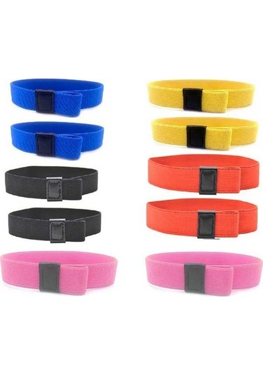 Ulzyvf Öğle Kutusu Bantları - Renkli Bento Elastik Askıları, 10 Adet, Gıda Kabı İçin Çok Renkli