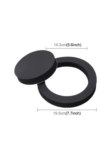Flybuy 2 Adet Araba Ses Yalıtım Hoparlörü, 19.5x14.3cm, Ses Geçirmez Pamuk, Kendinden Yapışkanlı