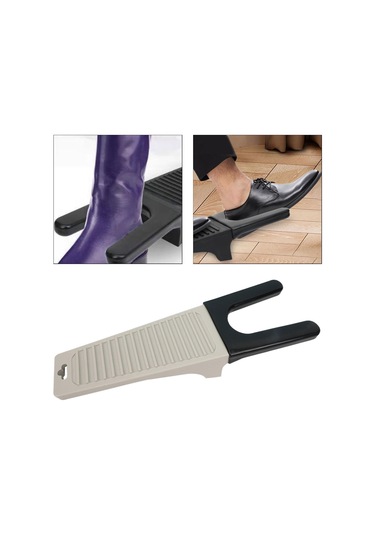 Suntek Ayakkabı Çıkarma Aracı Ağır Hizmet Tipi Kovboy Botu Gri