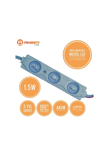Amber Led Mercekli Modül Led 1.5 W 390455998