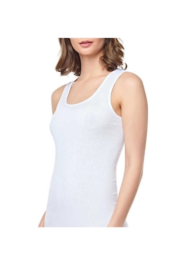 Seher Yıldızı Kadın Ribana Geniş Askılı Atlet 0062 - 3 Adet