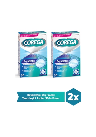 Super Corega Beyazlatıcı Tb 30 Adet 2 Adet