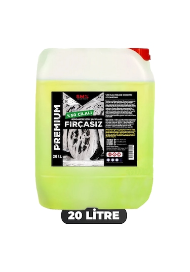 %50 Cilalı Konsantre Fırçasız Oto Şampuanı 20 Lt