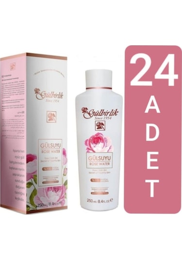 Gülbirlik Gül Suyu 24 x 250 ML